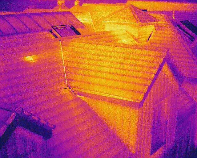 Thermal Imaging Roof Survey Image Weston-super-Mare